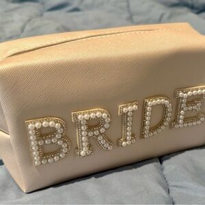 Ivory Bridal Make Up Bag